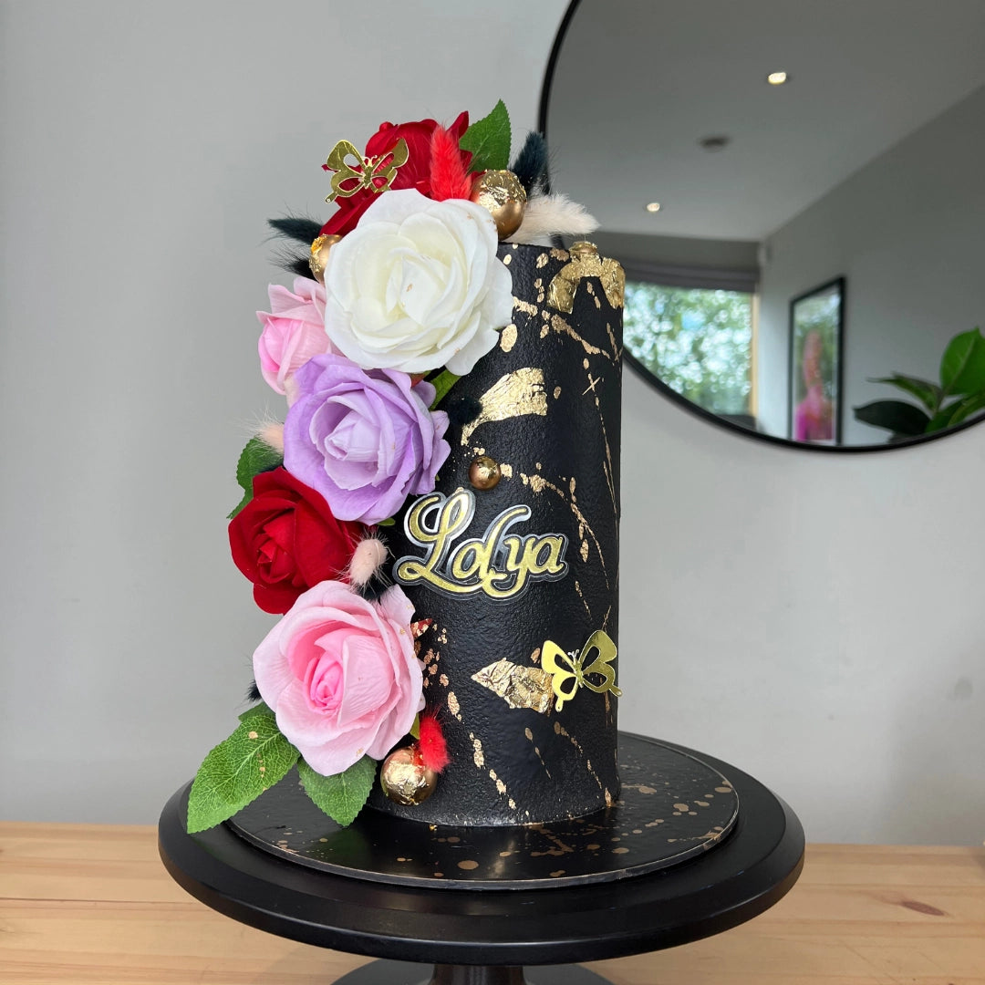 FLORAL ELEGANCE CAKE