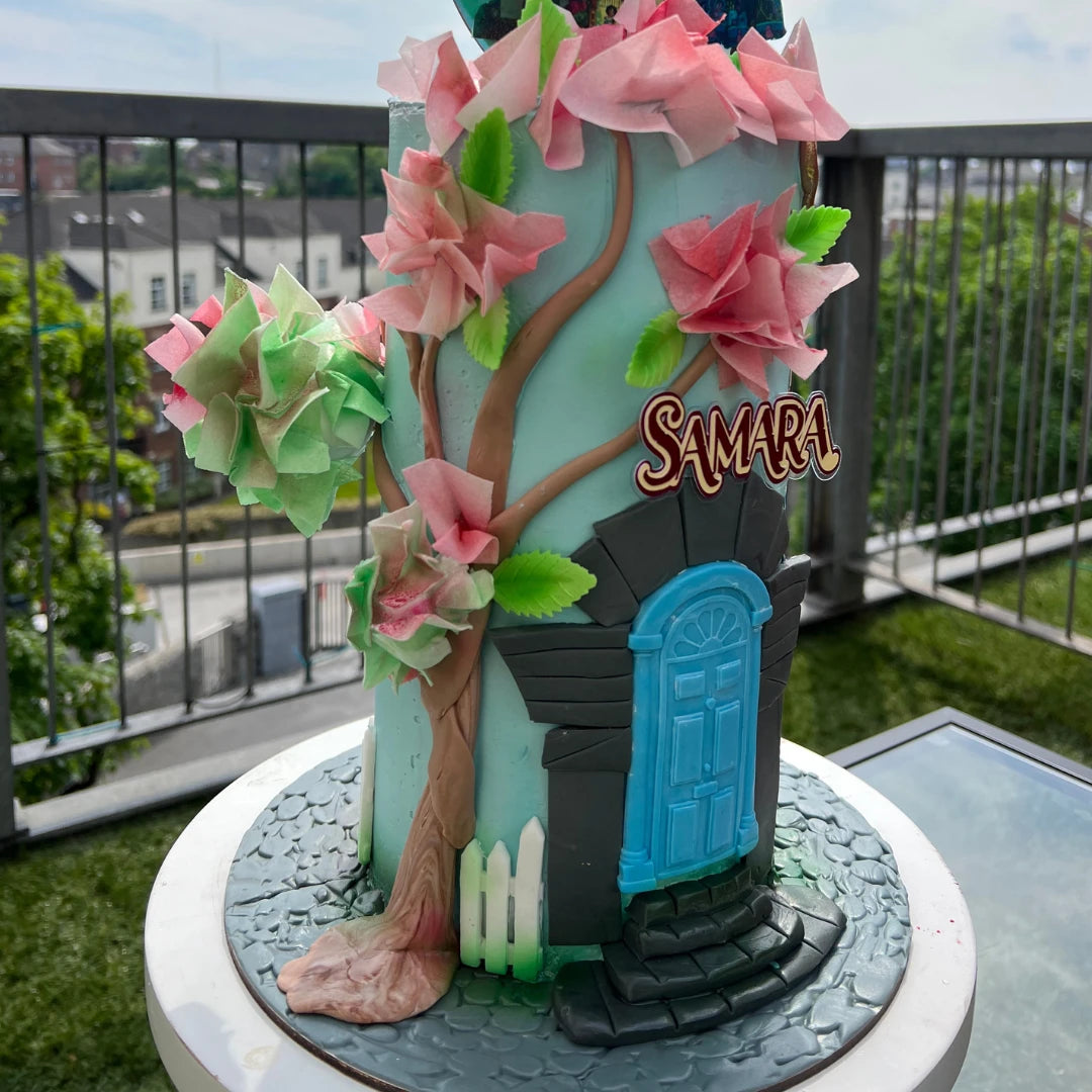 tall moana custom cake