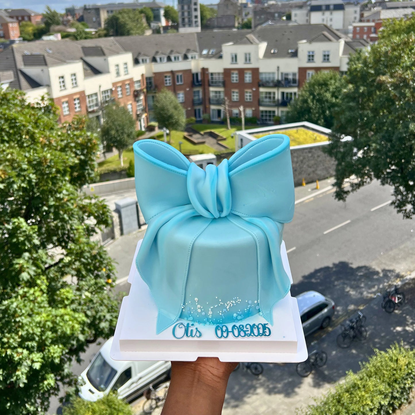 ELEGANT COQUETTE BOW CAKE