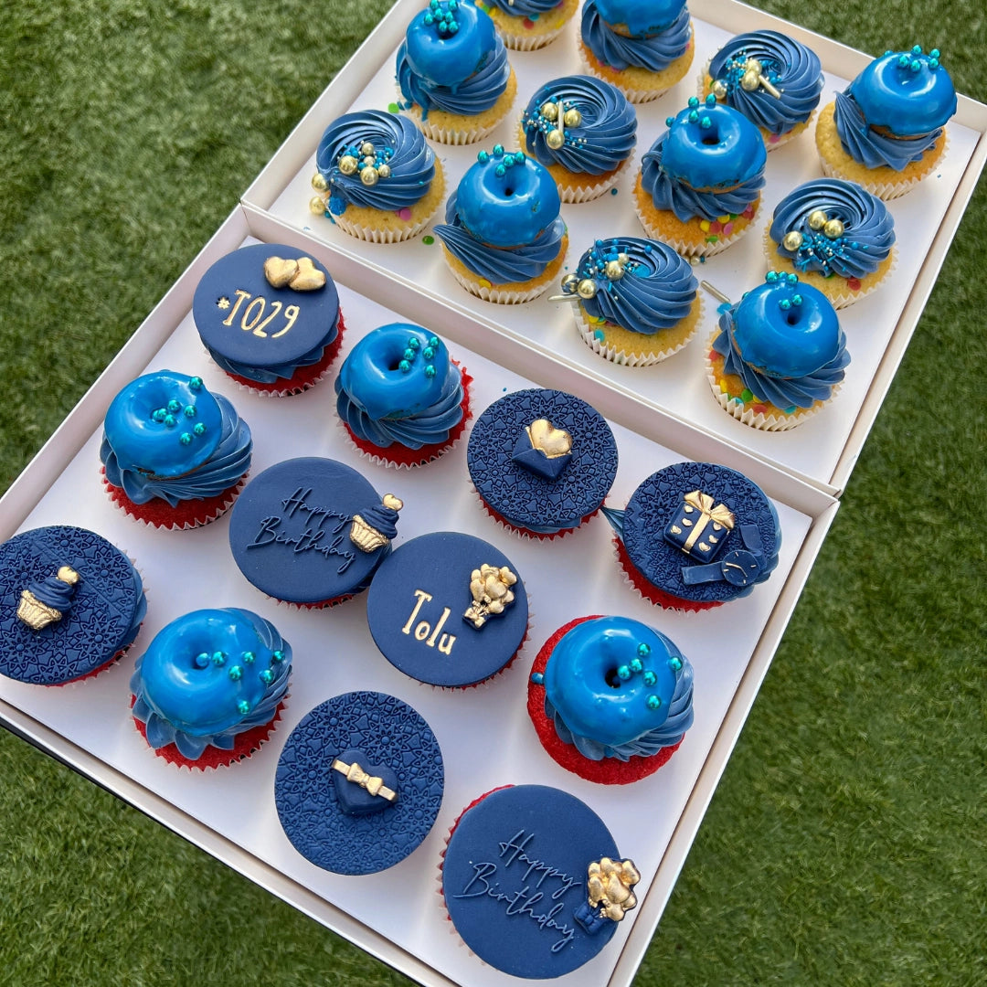 BIRTHDAY CELEBRATION THEMED CUPCAKES