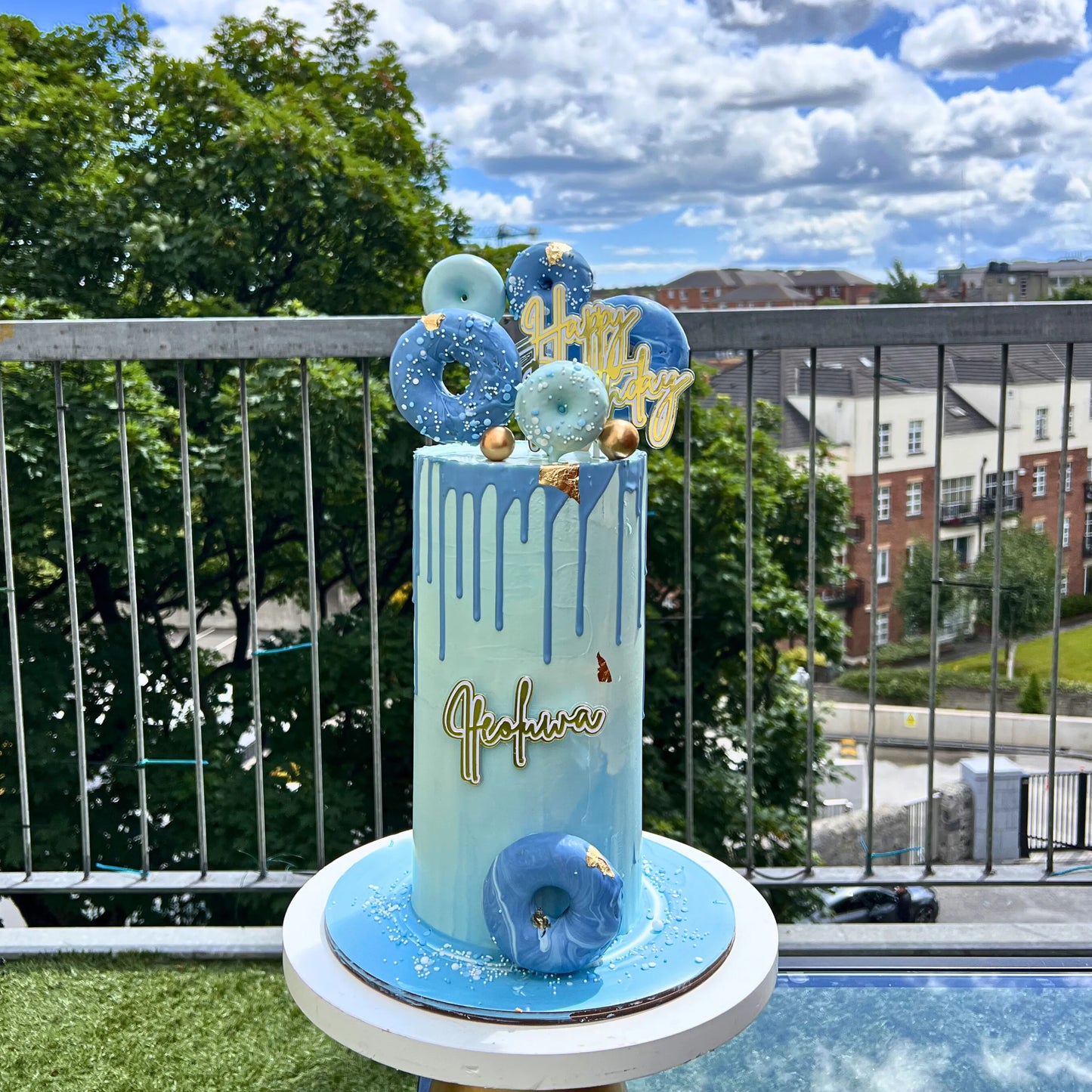 Rainbow Unicorn Ice Cream Cake Dublin