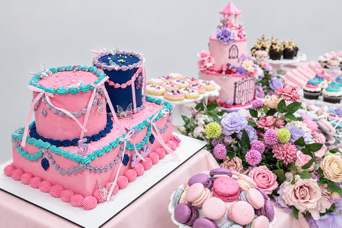 Birthday & Celebration Dessert Table Dublin | Styled Dessert Display | CakeMeAway