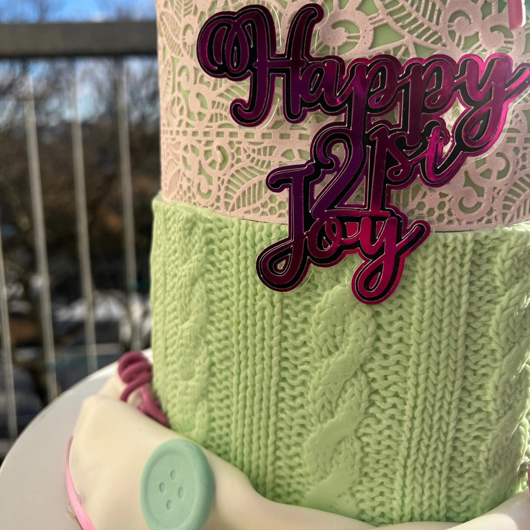 KNIT CAKE